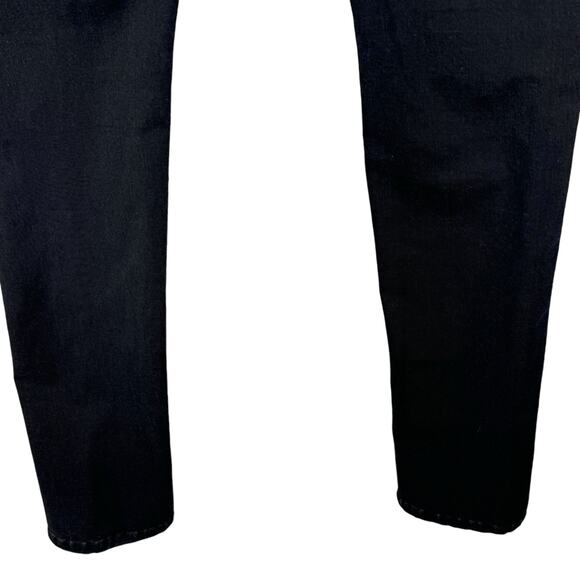 Rag & Bone SZ 27 Jeggings Jeans Chevron Ombre Stretch Low-Rise Pockets Zip Black - Picture 7 of 11